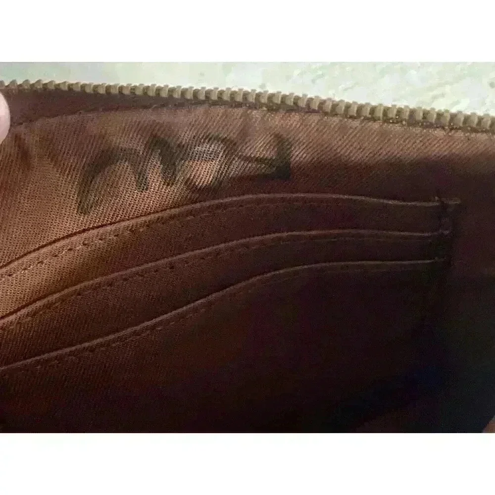 Fossil Multi- Color‎ Floral Botanical Zip Around Clutch Wristlet